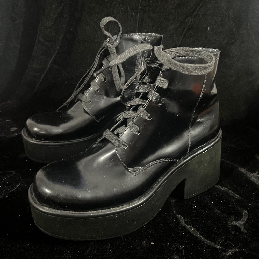 Vagabond Shoemakers Platform Ankle Boots